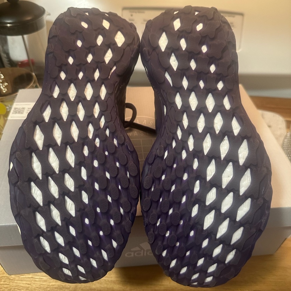 Adidas Deep Purple UltraBoost Web DNA Athletic Sneakers - Picture 6 of 8